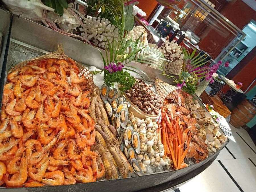 Dongguan Goodview Hotel Sangem Qiaotou Ресторан фото